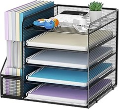 ¿Por qué utilizar organizadores de escritorio apilables?