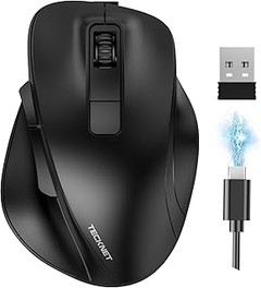 ratones ergonómicos recargables