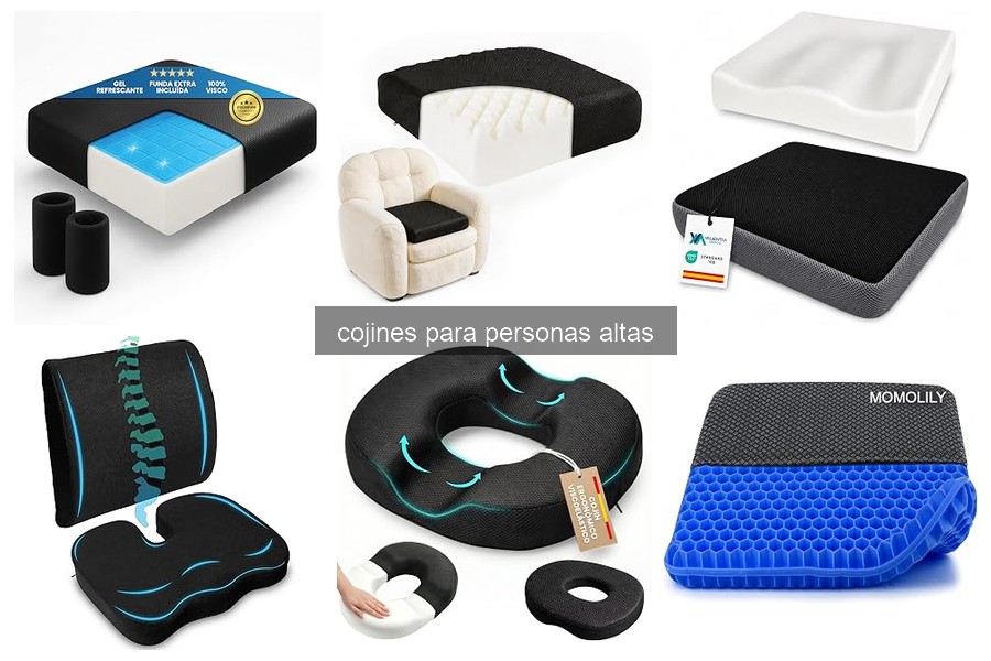 Beneficios de cojines ergonómicos para personas altas en el trabajo