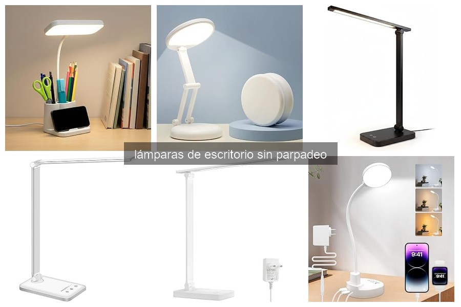 Beneficios de las Lámparas de Escritorio sin Parpadeo