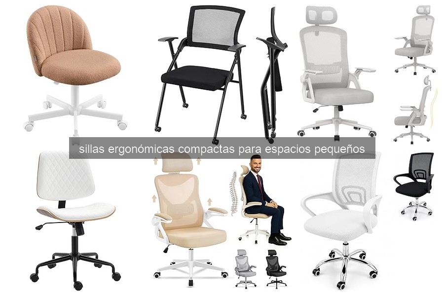 Beneficios de las sillas ergonómicas compactas en casa y oficina