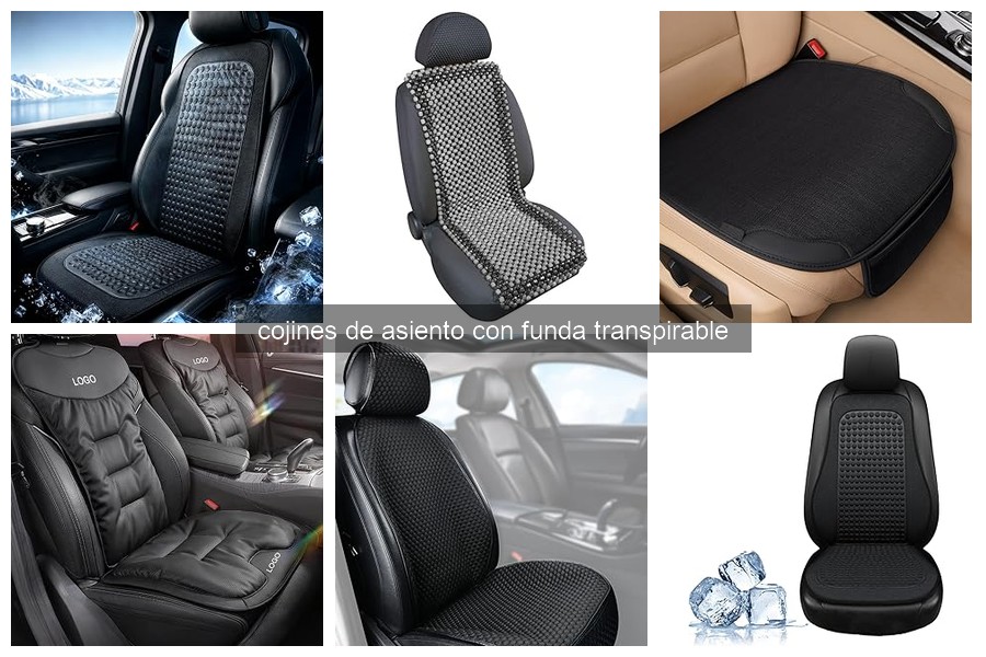 Beneficios de los cojines de asiento con funda transpirable