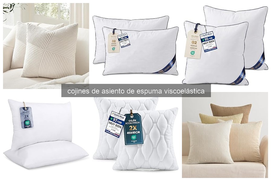 Beneficios de los cojines de espuma viscoelástica