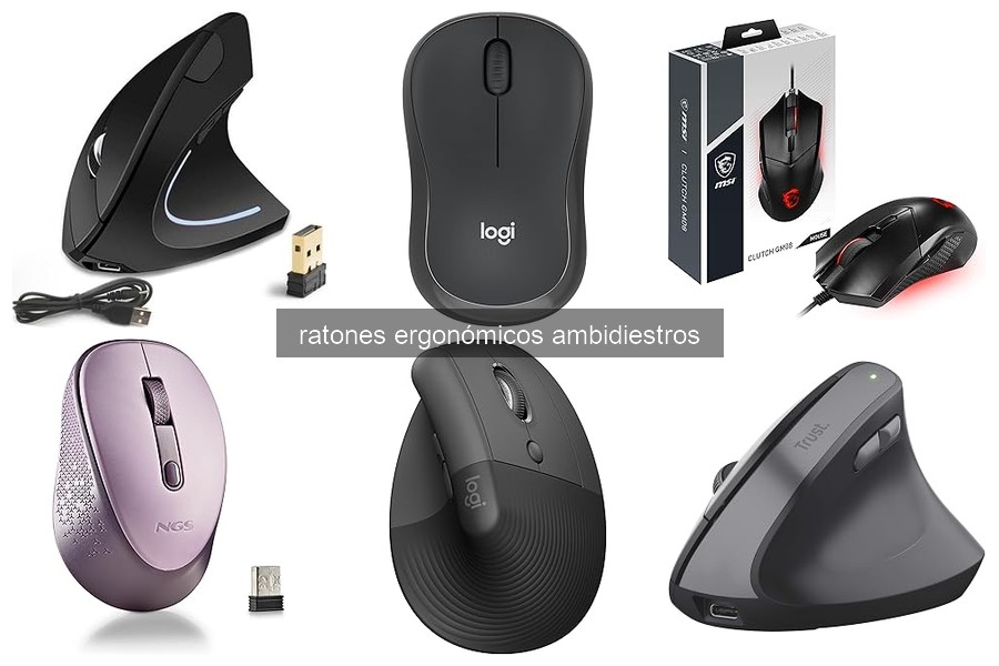 Beneficios de los Ratones Ergonómicos Ambidiestros para Tu Salud