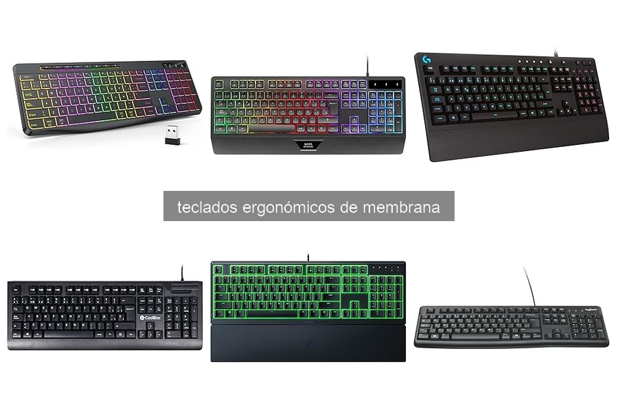 Beneficios de los Teclados Ergonómicos de Membrana