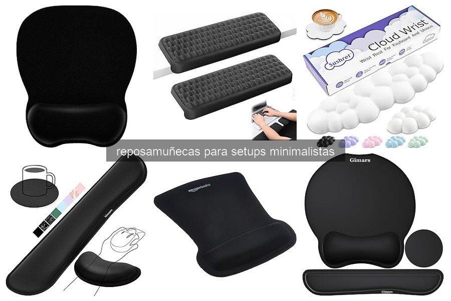 Beneficios de un Reposamuñecas en Configuraciones Minimalistas