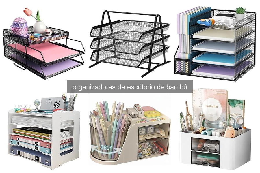 Beneficios de Usar Organizadores de Escritorio de Bambú