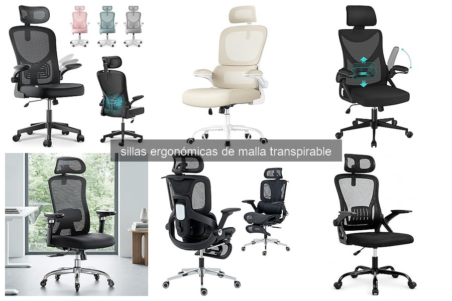 Beneficios de usar sillas ergonómicas de malla transpirable