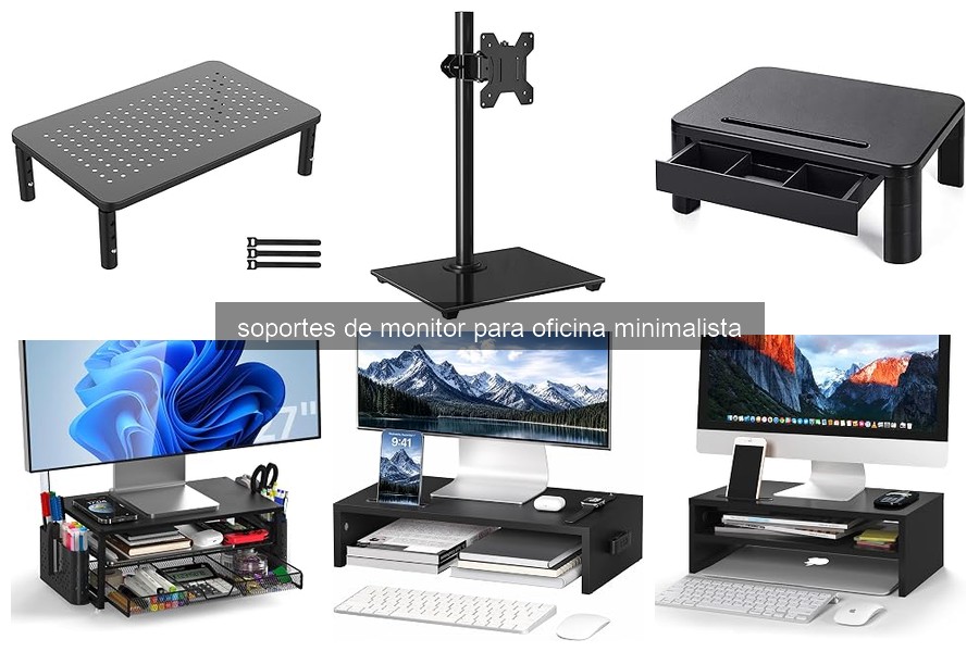 Beneficios de Usar Soportes de Monitor en Oficinas Minimalistas