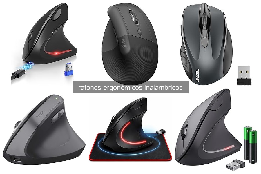 Beneficios de usar un ratón ergonómico inalámbrico