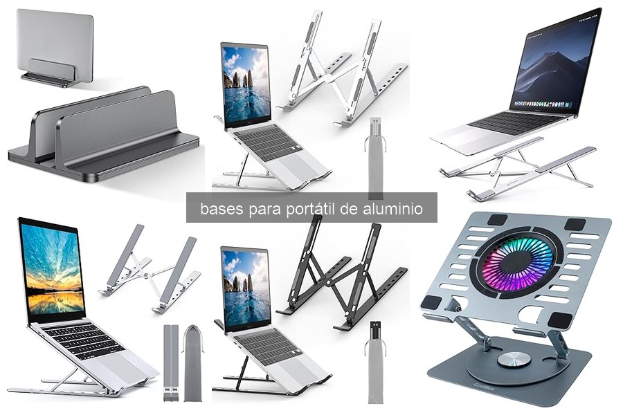 Beneficios de usar una base para portátil de aluminio
