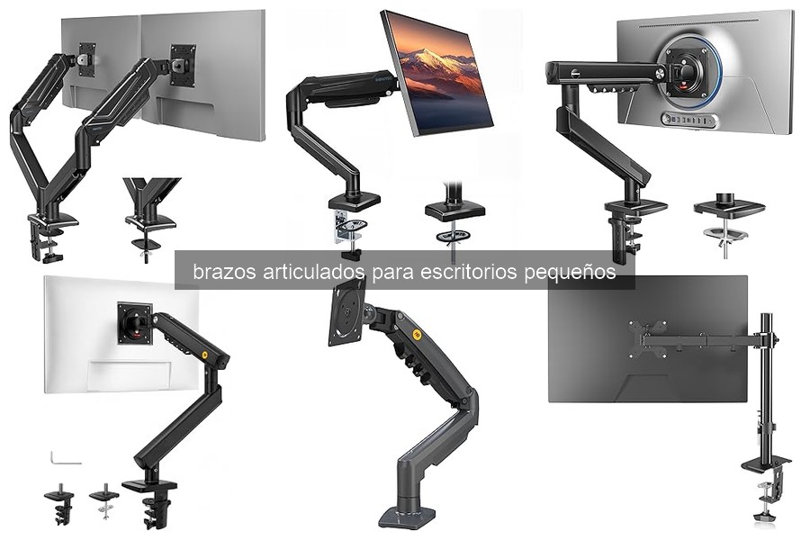 Brazos Articulados para Escritorios Pequeños: Ventajas y Funciones