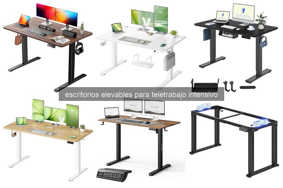 Características y Beneficios de Escritorios Elevables para Teletrabajo