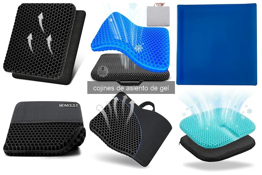 Cojines de Asiento de Gel: Beneficios y Características Clave