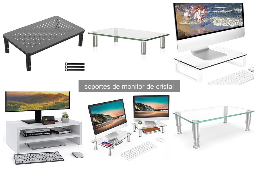 Cómo elegir el mejor soporte de monitor de cristal para tu oficina