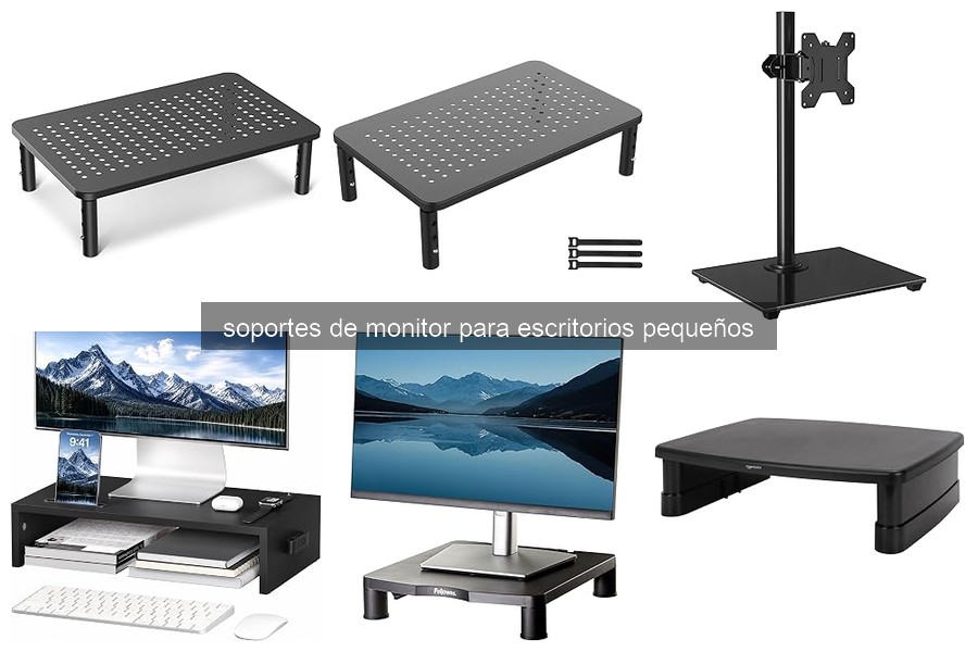 Cómo elegir el mejor soporte de monitor para escritorios pequeños