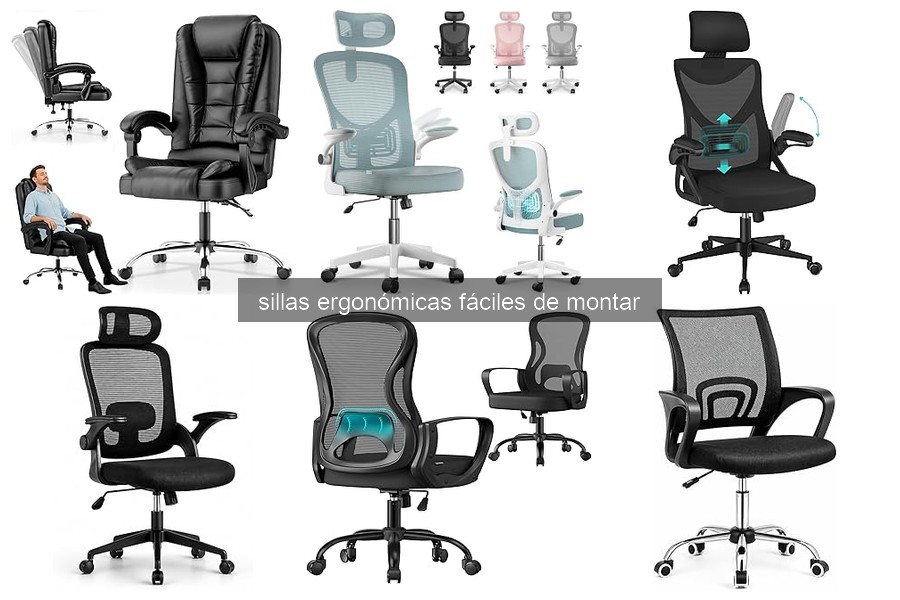 Cómo instalar una silla ergonómica fácil de montar