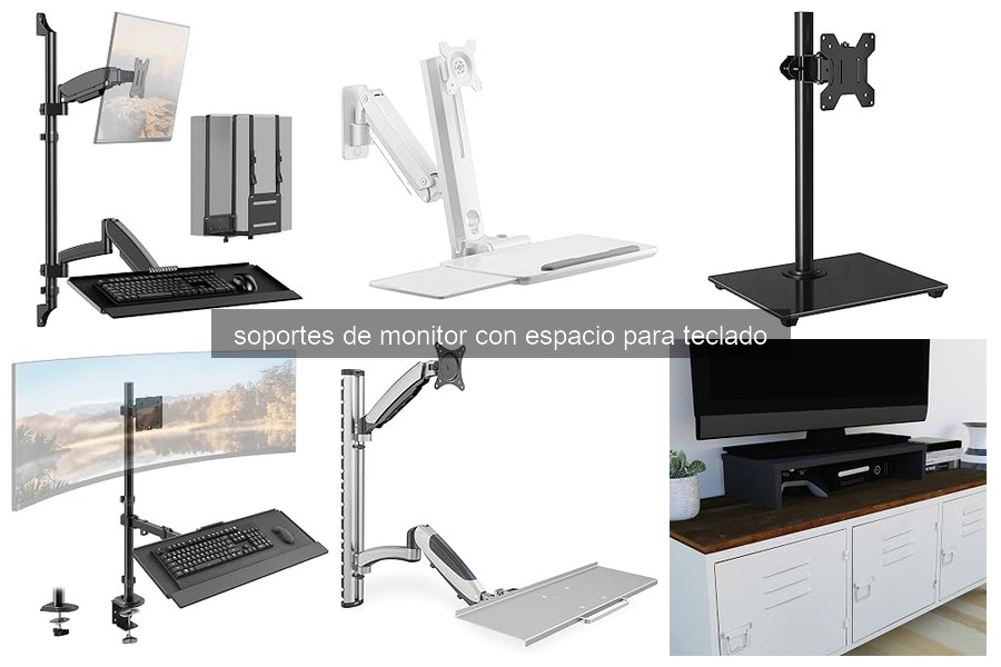 Cómo instalar y ajustar tu soporte de monitor con teclado