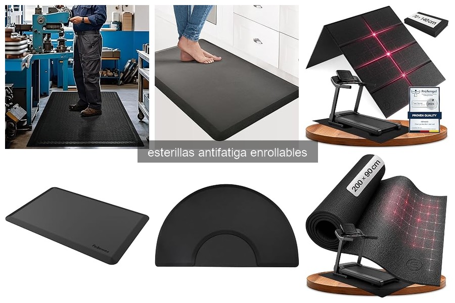Cómo instalar y mantener una esterilla antifatiga enrollable