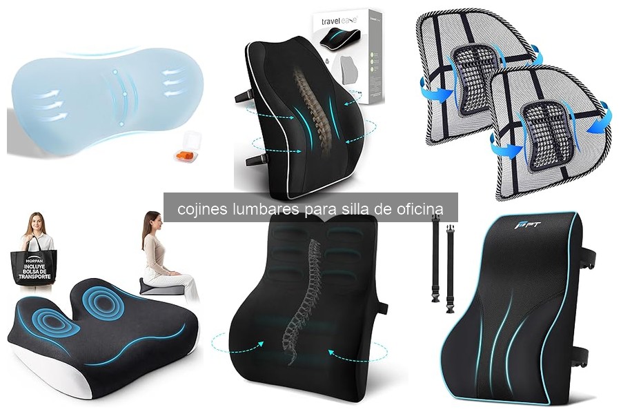 Cómo limpiar y mantener tu cojín lumbar de oficina