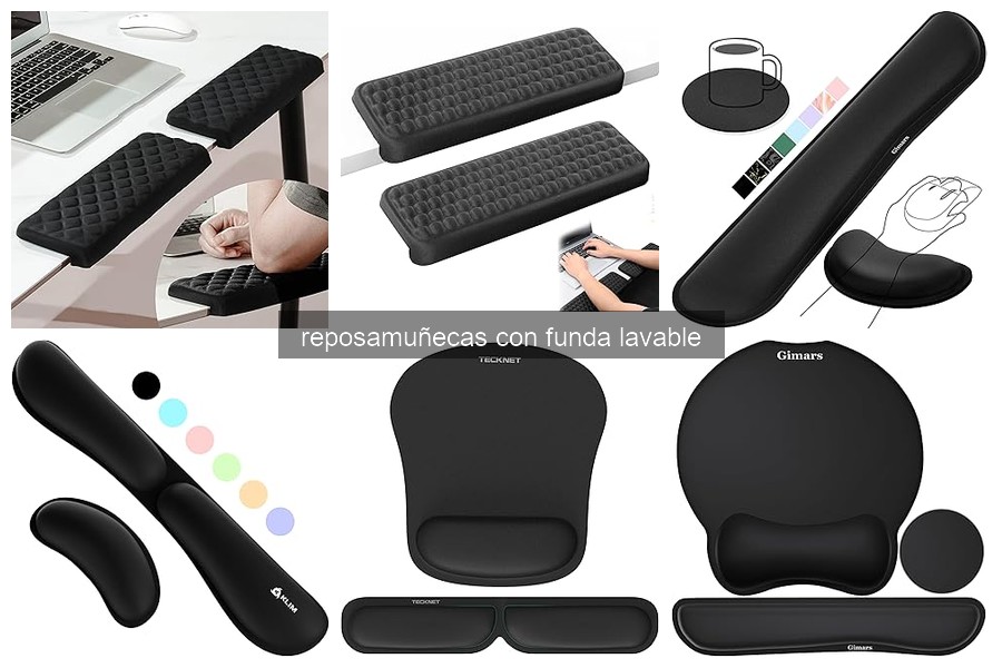 Cómo limpiar y mantener tu reposamuñecas con funda lavable