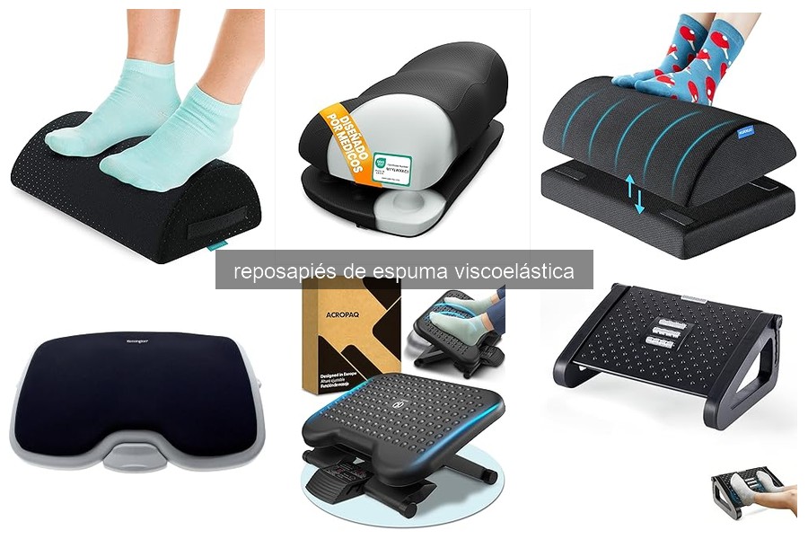 Cómo usar y mantener el reposapiés de espuma viscoelástica