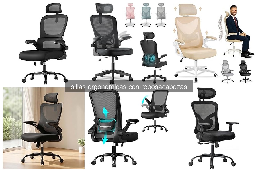 Comparativa 2023: Mejores sillas ergonómicas con reposacabezas
