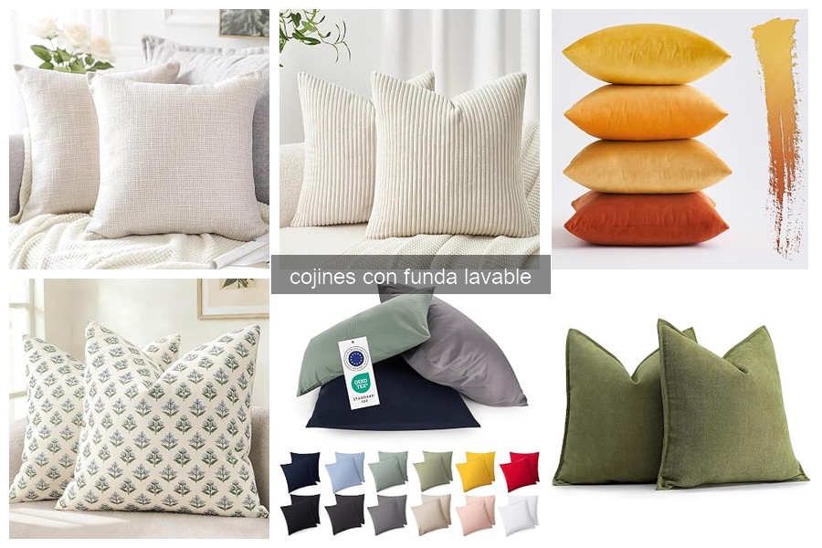Comparativa de Cojines con Funda Lavable: Mejores Marcas 2026