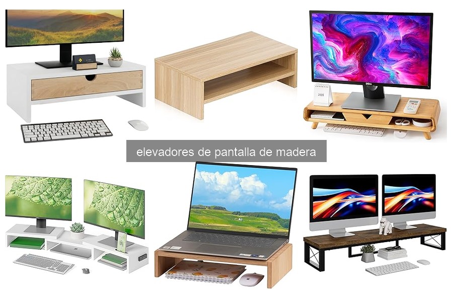 Comparativa de Elevadores de Pantalla de Madera en 2026
