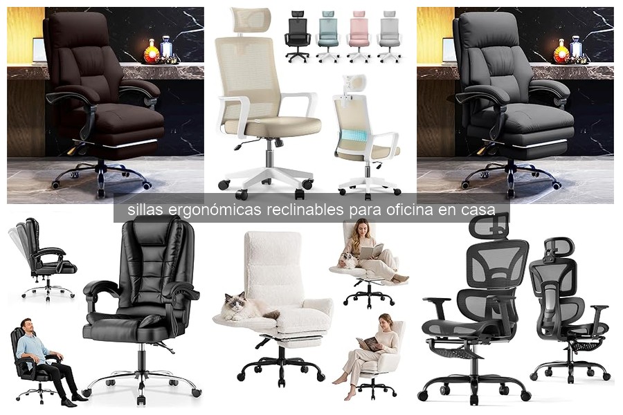 Comparativa de las Mejores Sillas Ergonómicas Reclinables 2023