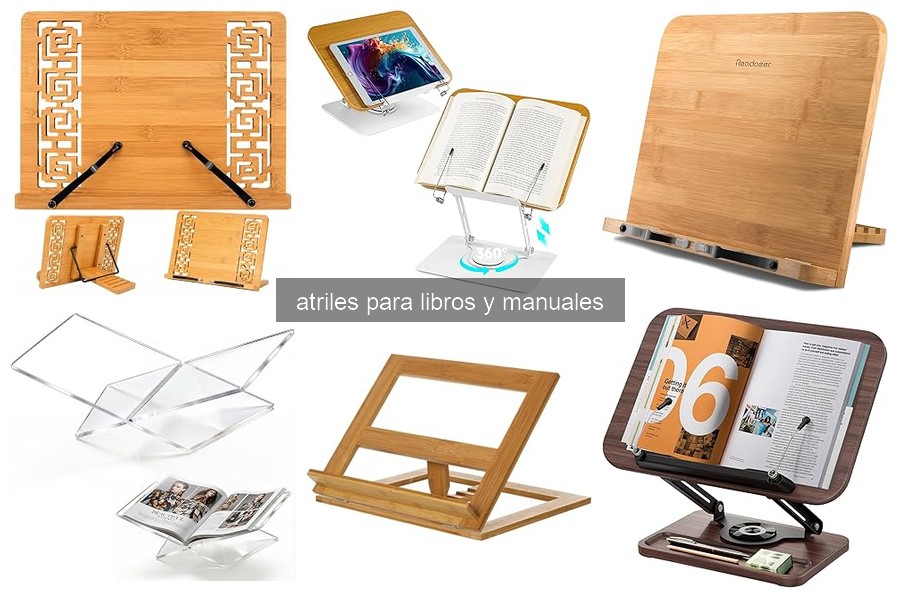Comparativa de los Mejores Atriles para Libros en Amazon