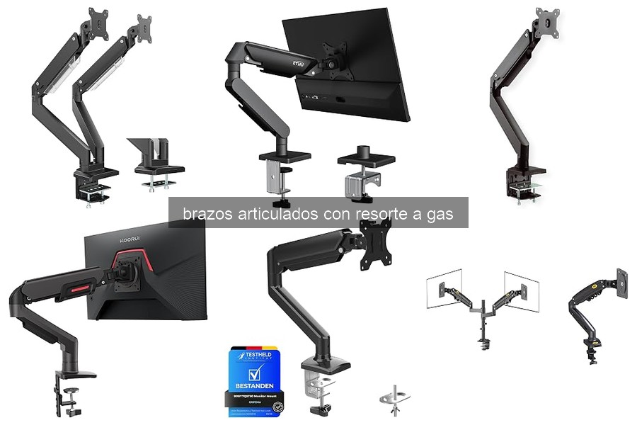 Comparativa de los Mejores Brazos Articulados con Resorte a Gas