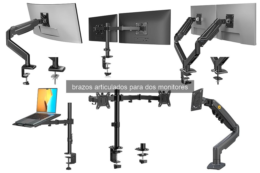 Comparativa de los Mejores Brazos Articulados para Doble Monitor
