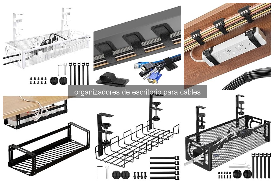 ** Comparativa de los Mejores Organizadores de Escritorio para Cables