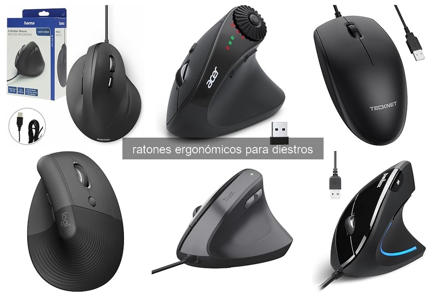 Comparativa de los Mejores Ratones Ergonómicos para Diestros 2026