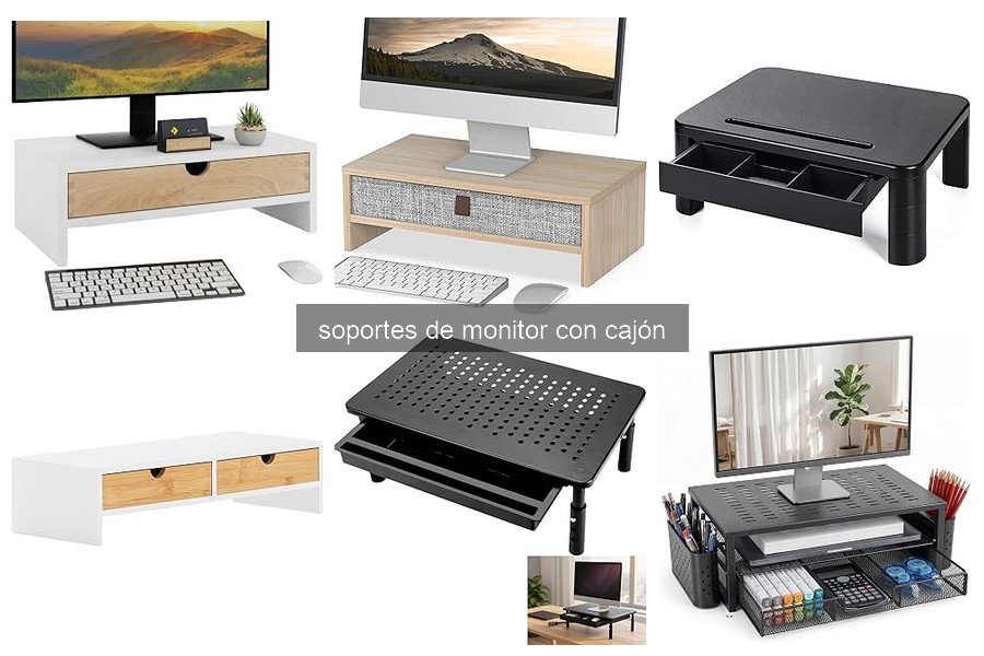 Comparativa de los Mejores Soportes de Monitor con Cajón 2026