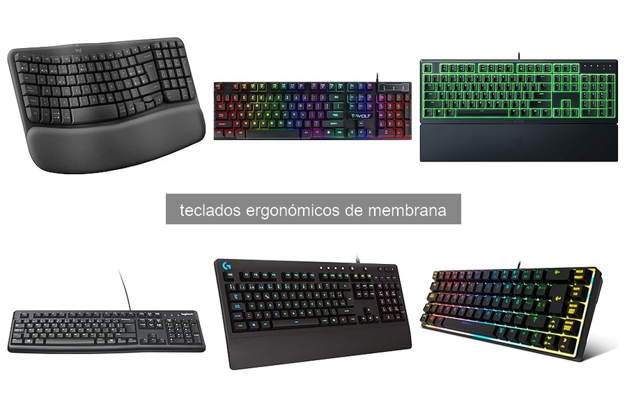 Comparativa de los Mejores Teclados Ergonómicos de Membrana 2026