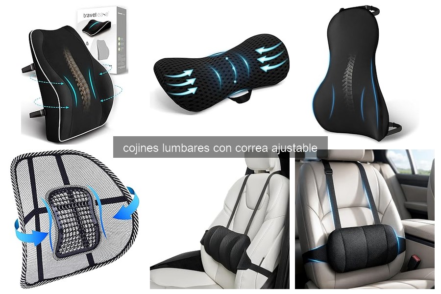 Comparativa de Mejores Cojines Lumbares con Correa Ajustable