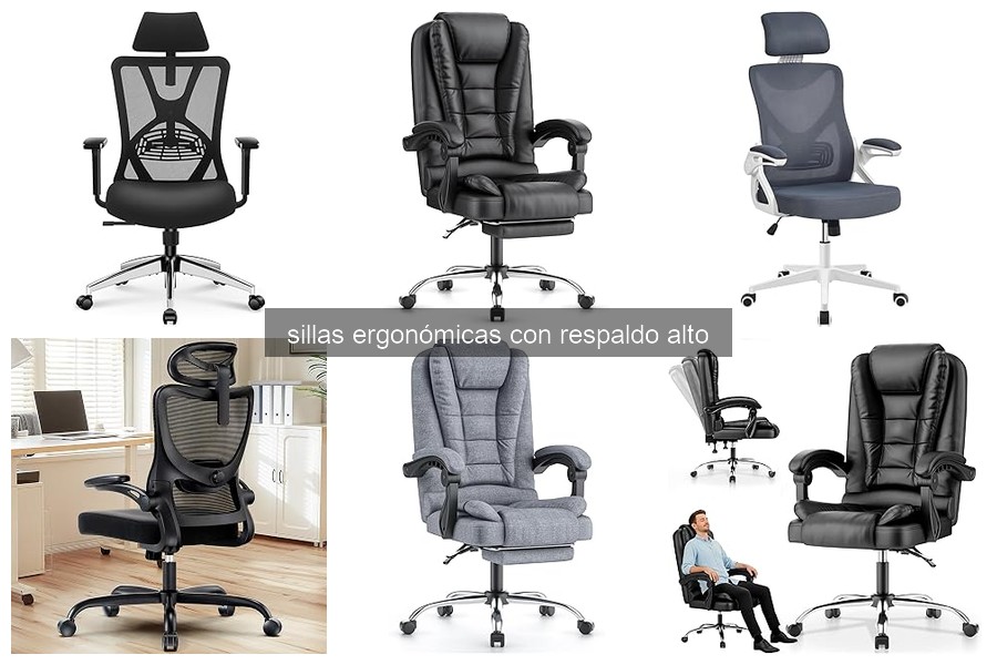 Comparativa de Mejores Sillas Ergonómicas con Respaldo Alto 2026