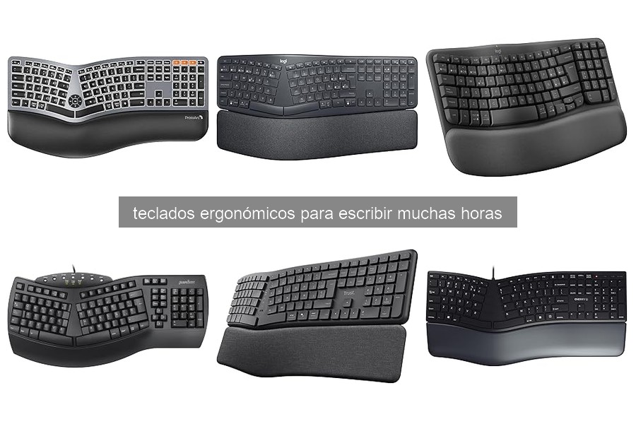 Comparativa de Mejores Teclados Ergonómicos para Trabajar en Casa