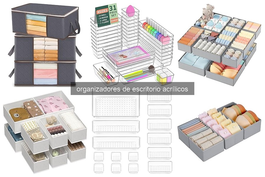 Comparativa de Organizadores de Escritorio Acrílicos 2026
