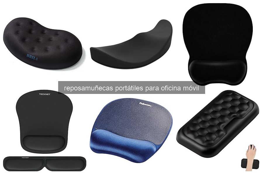 Comparativa de reposamuñecas portátiles para oficina móvil 2026