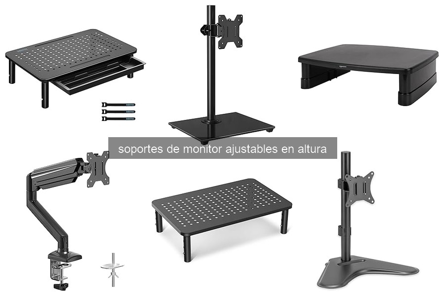 Comparativa de Soportes de Monitor Ajustables en Altura 2026
