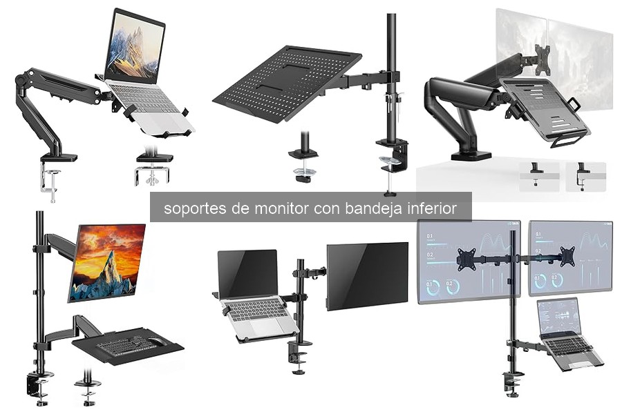 Comparativa de Soportes de Monitor con Bandeja Inferior 2026