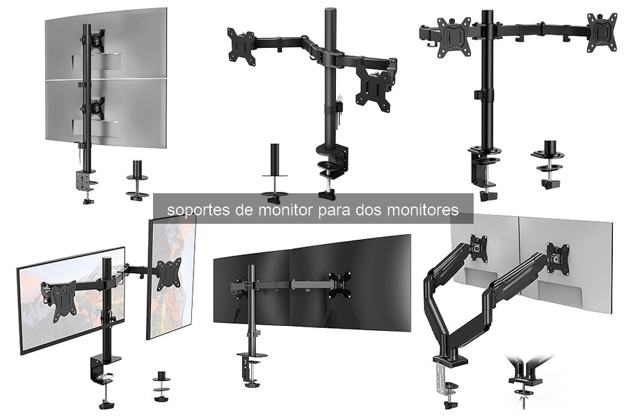 Comparativa de Soportes de Monitor para Dos Monitores (2026)