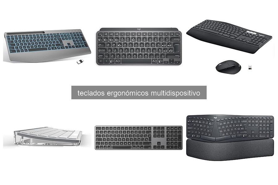 Comparativa de teclados ergonómicos multidispositivo en 2026