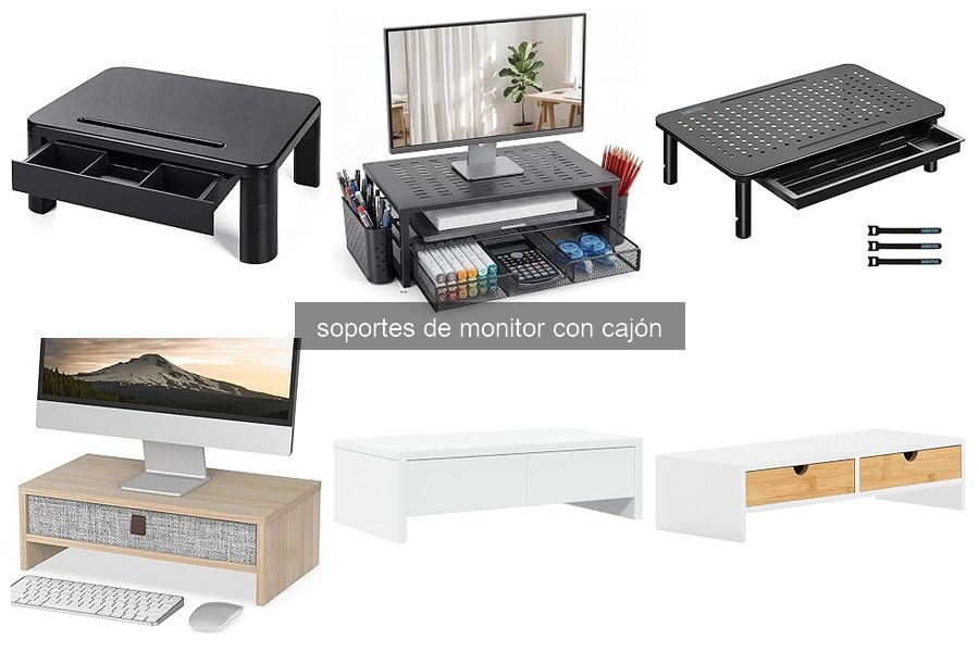 Consejos para Instalar y Mantener un Soporte de Monitor con Cajón