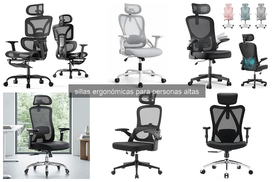 Errores comunes al elegir sillas ergonómicas para personas altas