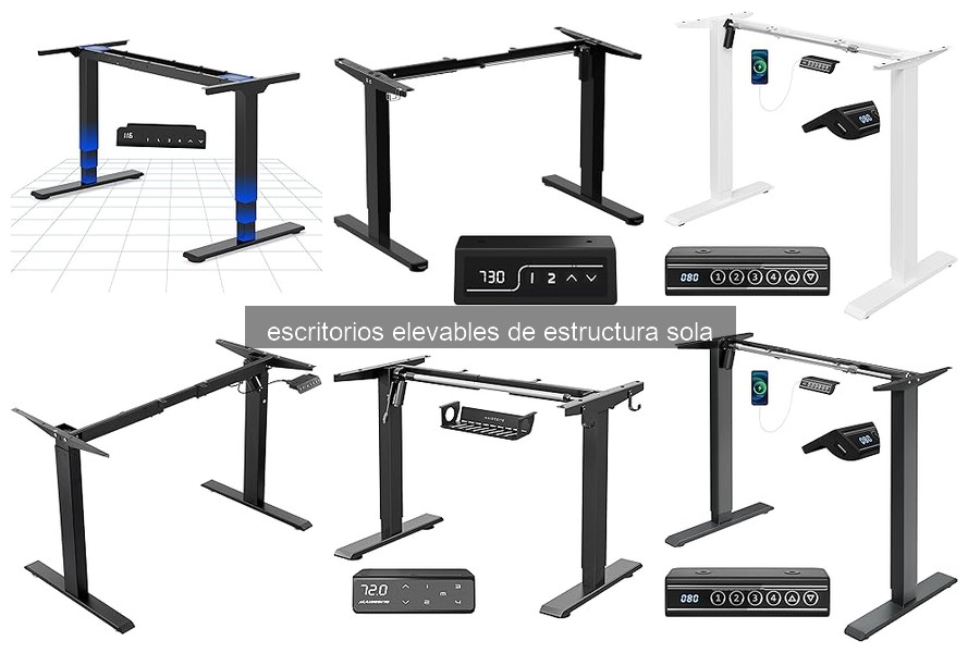 Escritorios Elevables de Estructura Sola: Características y Beneficios