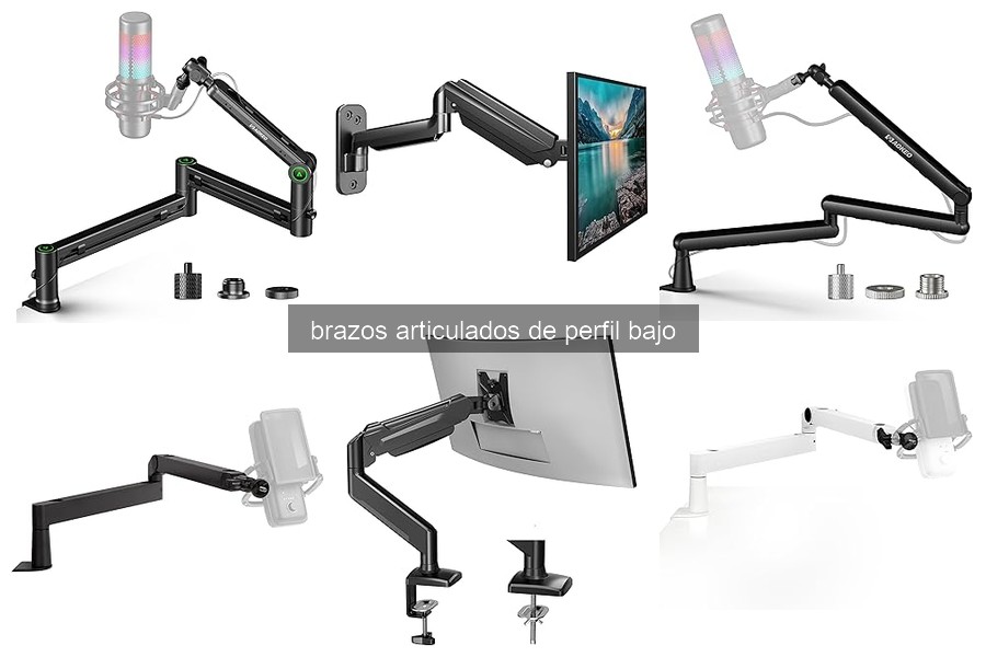 Guía de compra: brazos articulados de perfil bajo para home office